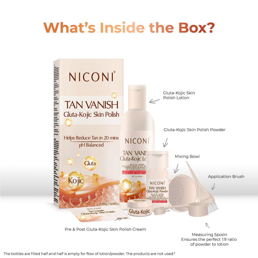 Niconi Tan Vanish Gluta-Kojic Skin Polish - Salon