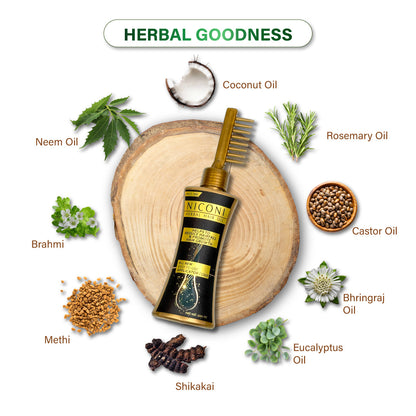 Niconi Herbal Hair Oil 200ml (B2B)