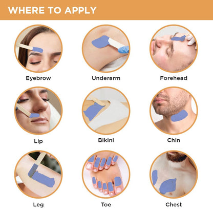 NICONI Stripless Brazilian Full Body Wax