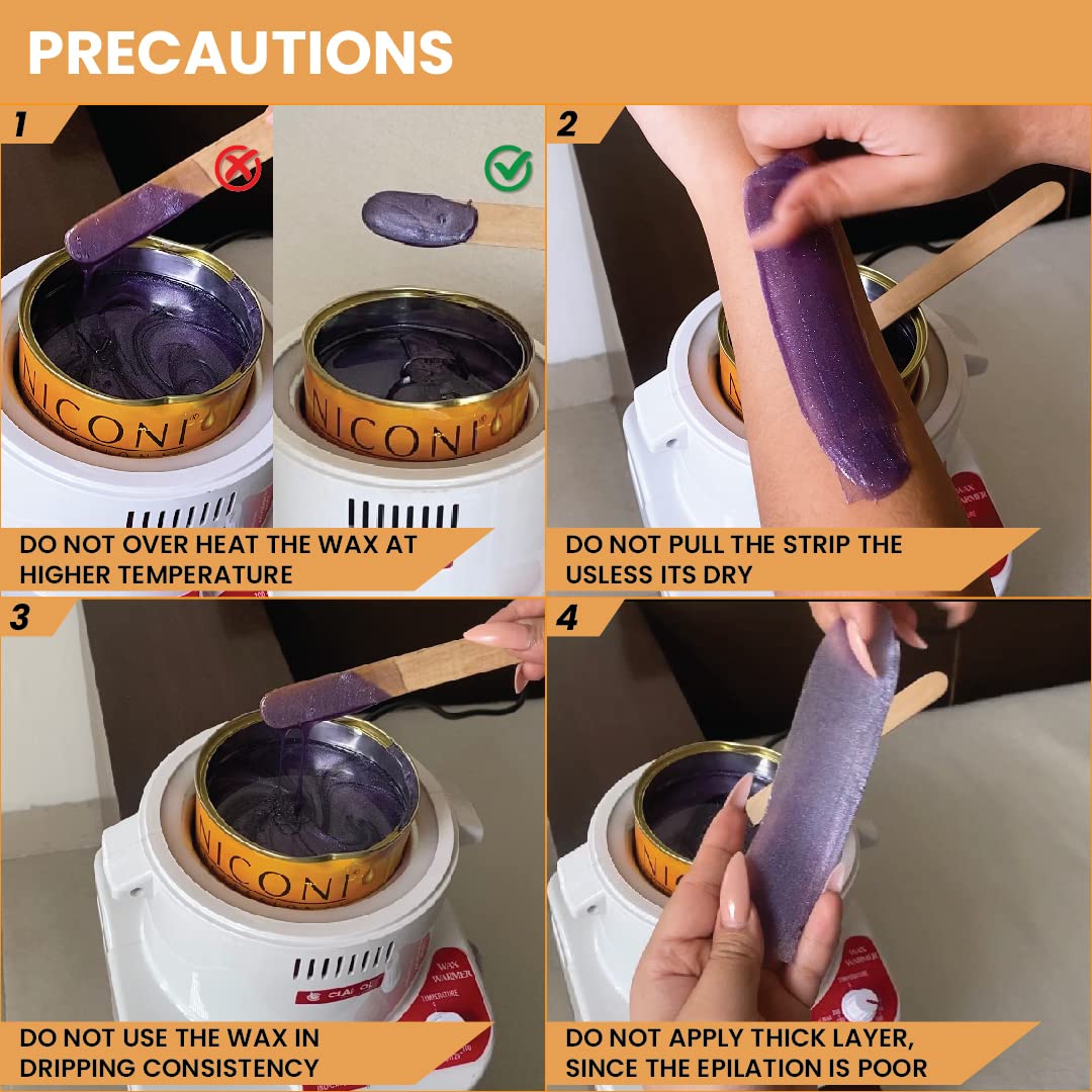 NICONI Stripless Brazilian Full Body Wax