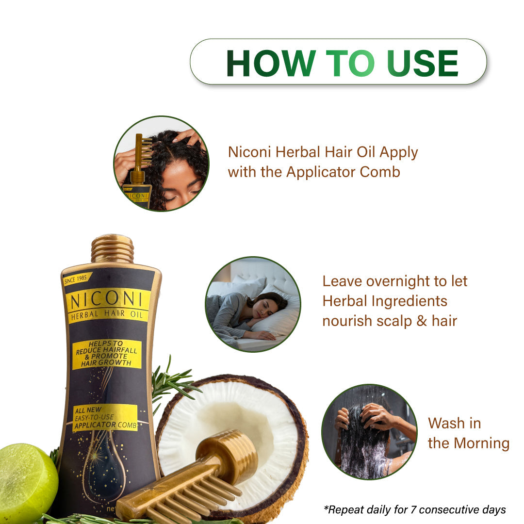 Niconi Herbal Hair Oil 200ml