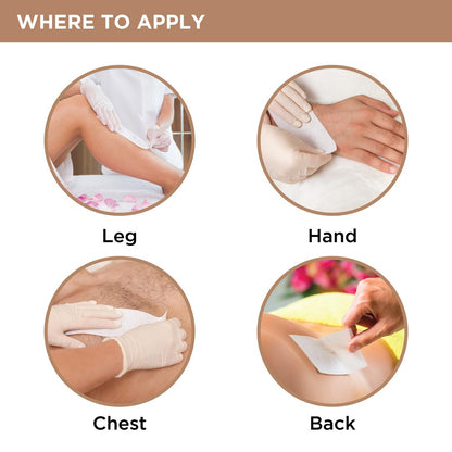 NICONI Painless Liposoluble Hair Removal Wax (Dark Chocolate)