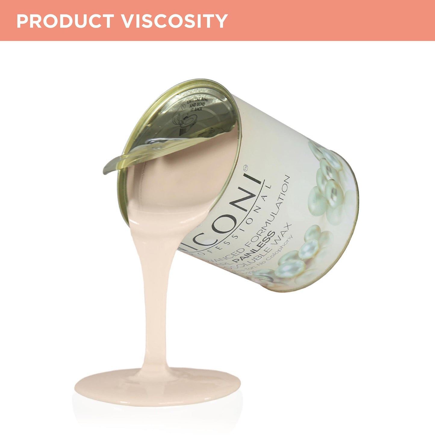 NICONI Painless Liposoluble Wax for Hair Removal (Pearl)