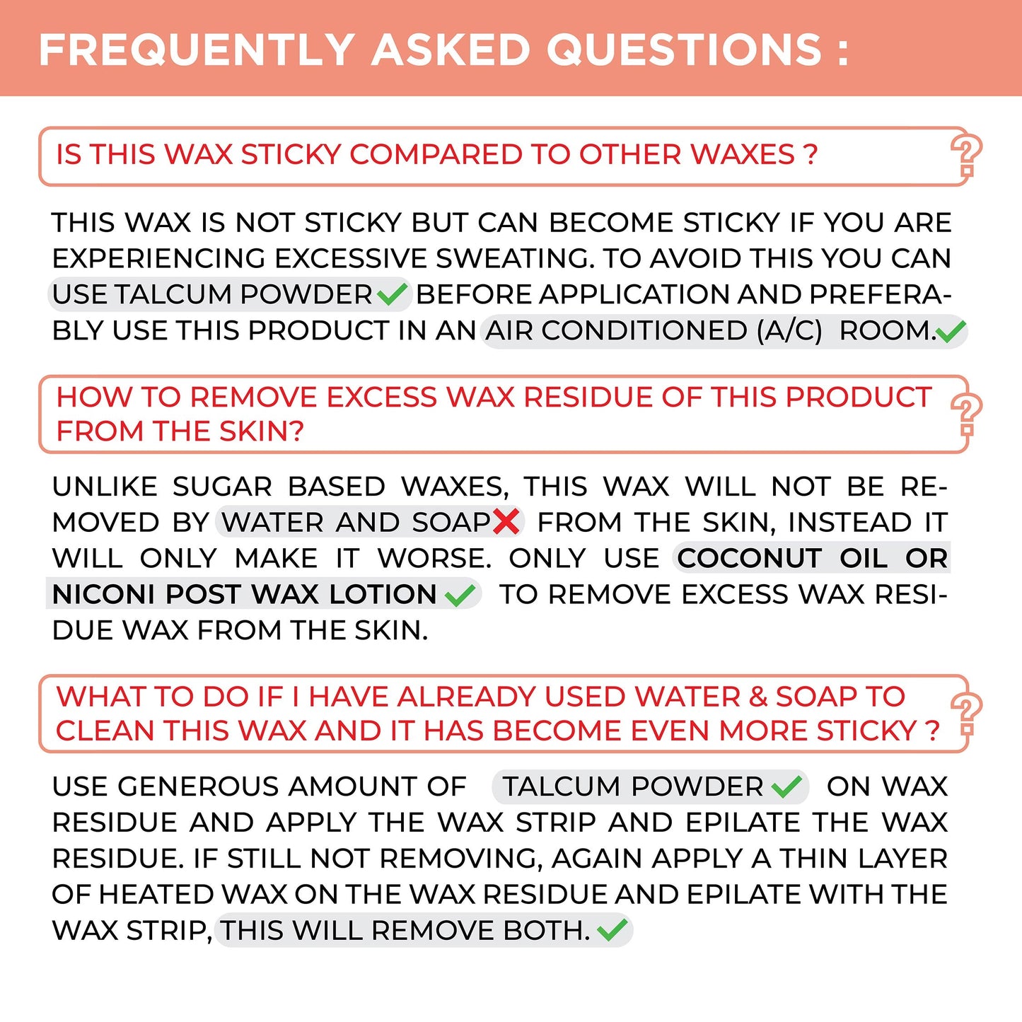 NICONI Painless Liposoluble Wax for Hair Removal (Pearl)