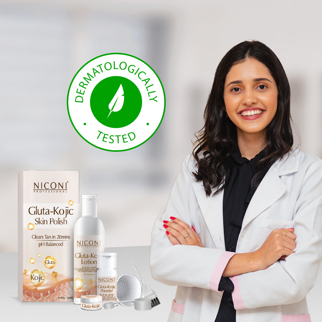 Niconi Tan Vanish Gluta-Kojic Skin Polish | Instant Tan Removal!