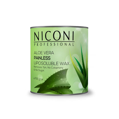 NICONI Painless Liposoluble Hair Removal Wax (Aloe Vera)