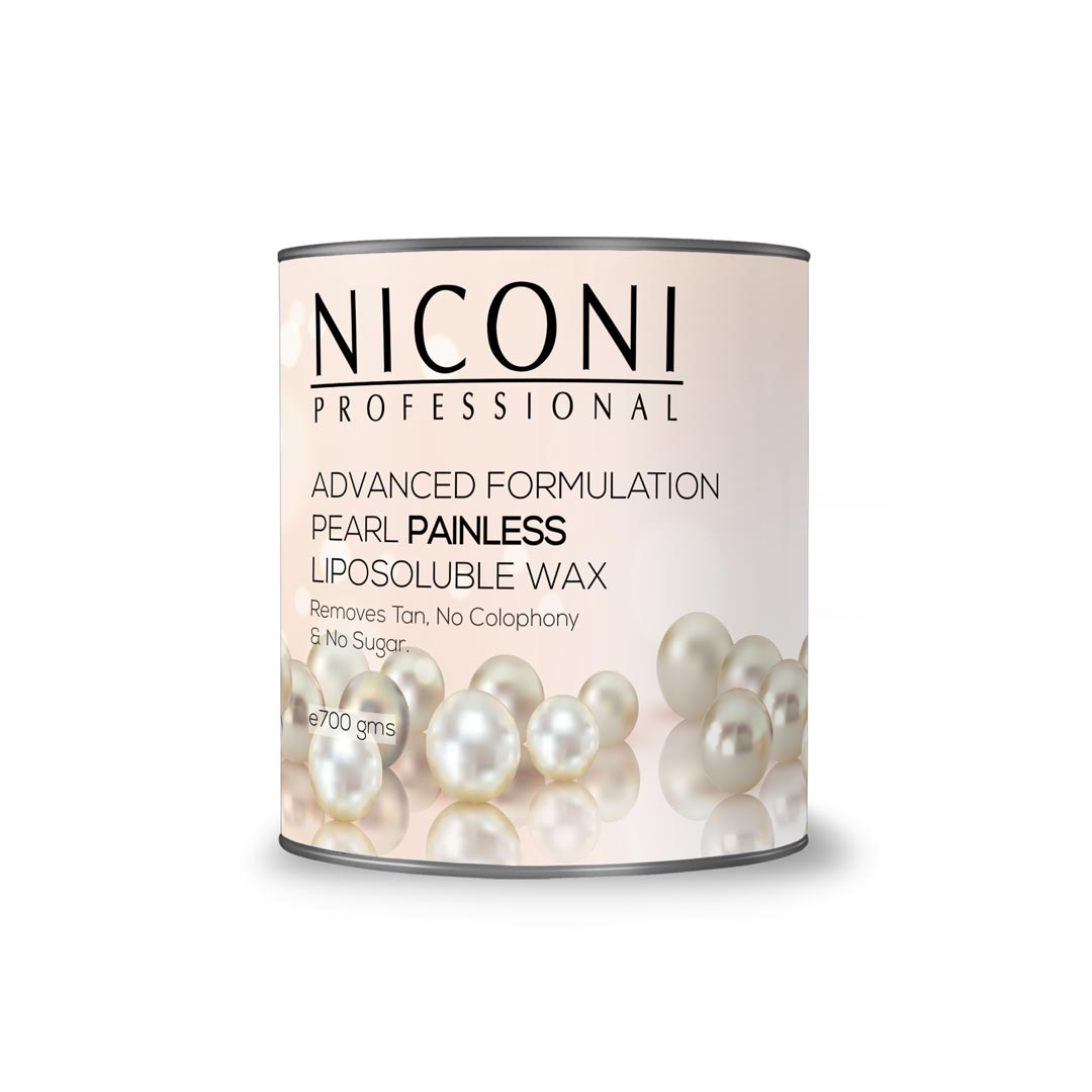 NICONI Painless Liposoluble Wax for Hair Removal (Pearl)