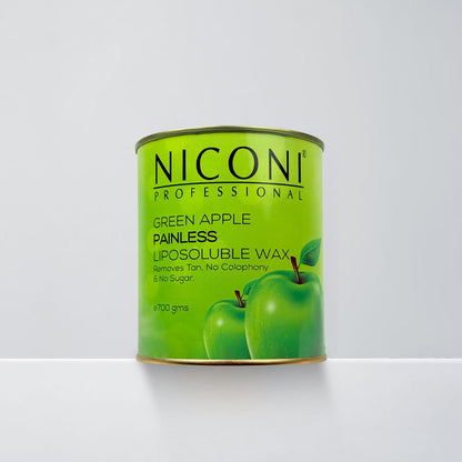 NICONI Painless Liposoluble Hair Removal Wax (Green Apple)