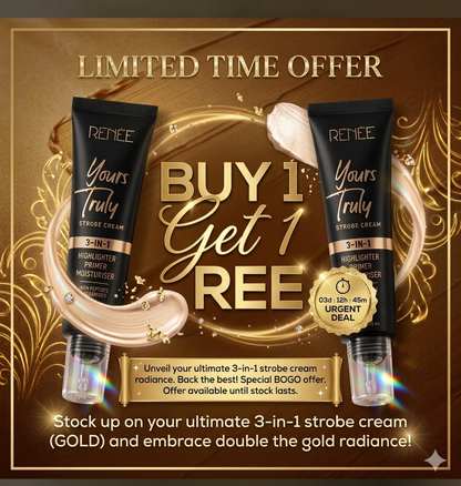 RENEE 3-In-1 Highlighter, Primer & Moisturiser | Buy 1  Get 1 Free🥳