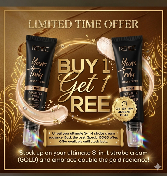 RENEE 3-In-1 Highlighter, Primer & Moisturiser | Buy 1  Get 1 Free🥳